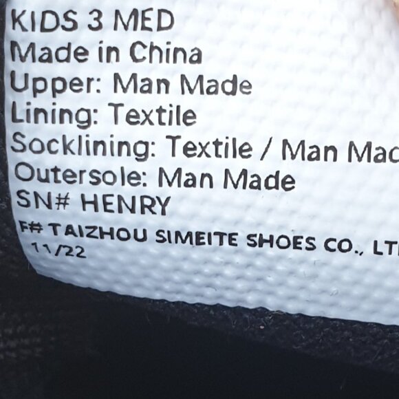 Faux Leather LONDON UNDERGROUND Boys Black Lace Up Dress Formal Shoes Size 3 Med - Picture 5 of 8